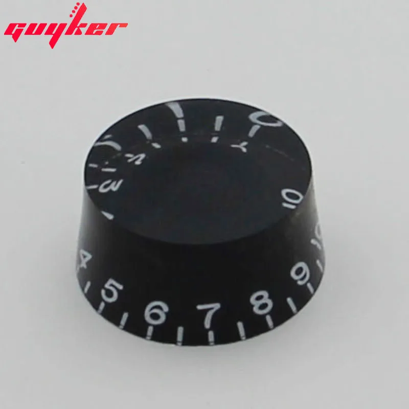 Amber Speed Control Knobs Volume Tone Buttons For Electric Guitar In Four Colors