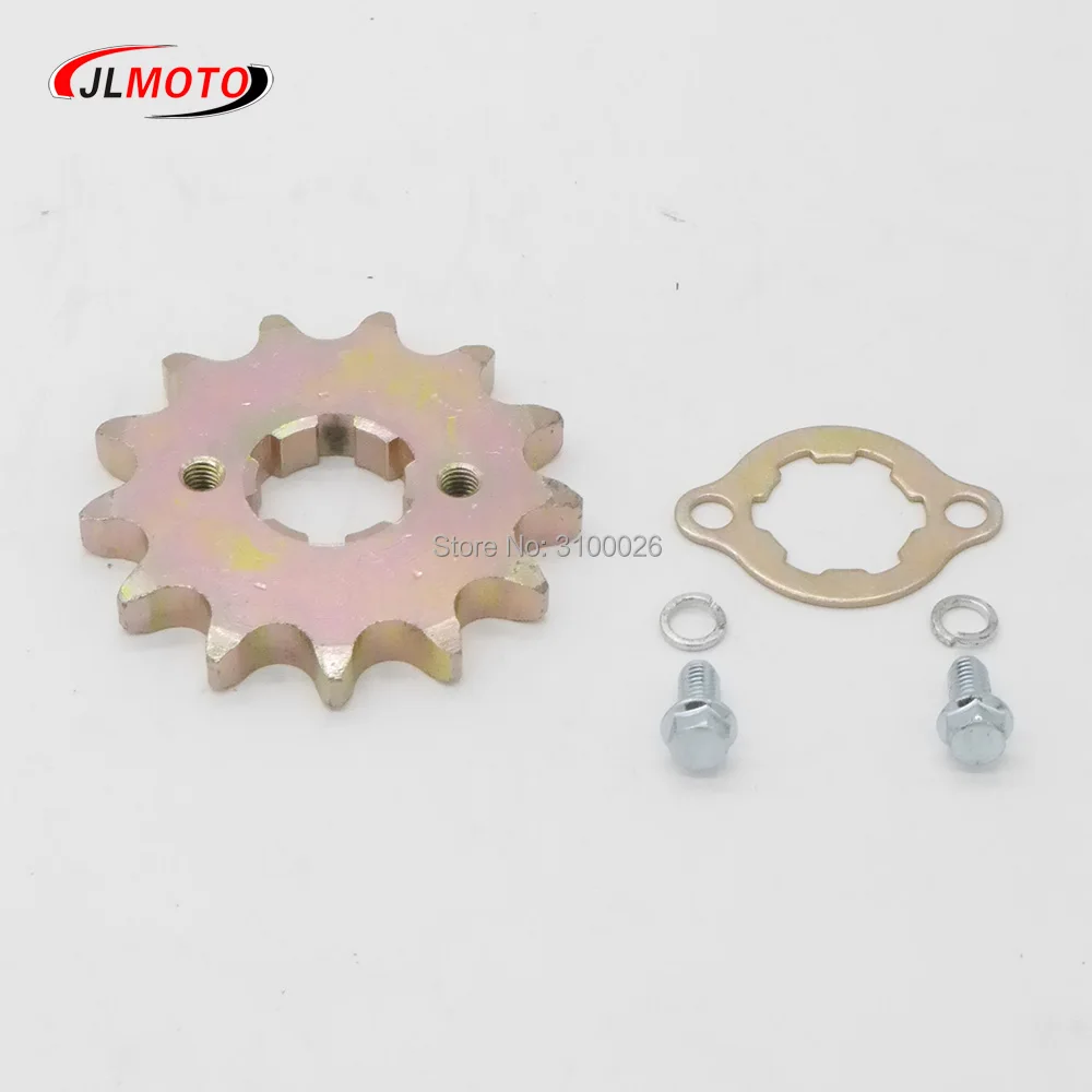 

13T Sprocket Fit for GY6 CVT 150CC 200CC Engine 530# Chain Drive China ATV UTV Go Kart Buggy Quad Bike Scooter Motorcycle Parts