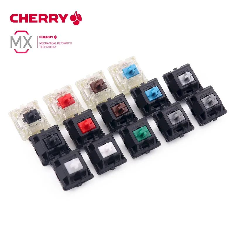 

CHERRY/ZF 100%-NEW MX RGB Silent Switch 3 pin mechanical keyboard black red bworn blue clear white green linear grey switches