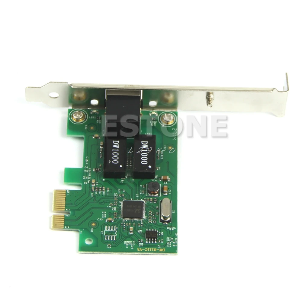Gigabit Ethernet LAN PCI Express PCI-e Controller Netzwerk Karte Neue