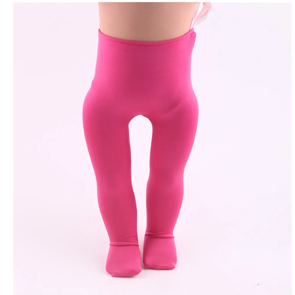 Leggings per bambole Reborn da 43cm, pantaloni per bambole americane da 18 pollici, accessori per vestiti per bambole i migliori regali e giocattoli di natale per bambini