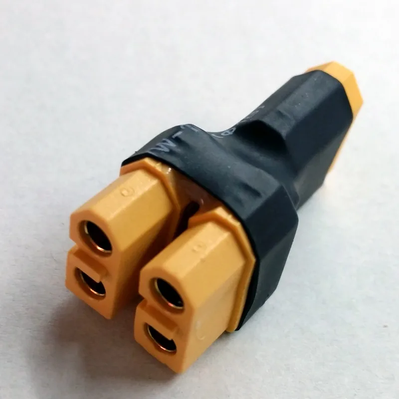XT60 Parallel Conversion Plug battery Adapter XT60 male to 2 Female Parallel Battery Connector XT60 Adapter