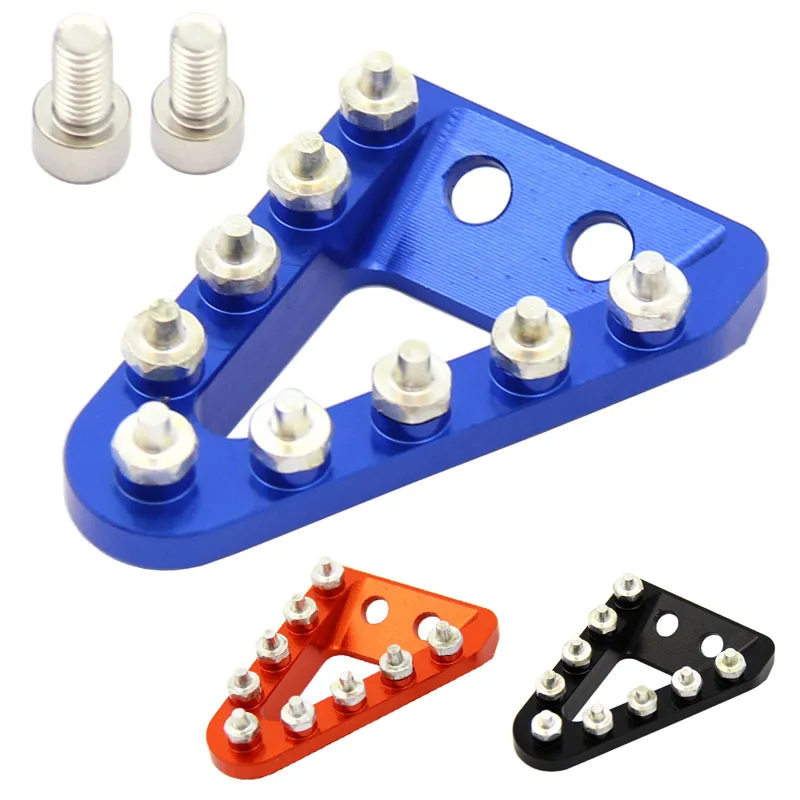 

Wider Foot Rear Brake Pedal Lever Step Tip Plate For Husqvarna FC FE TC FX FS 125 250 350 450 501 2016 2017 2018