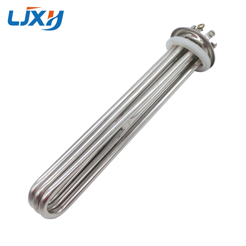 LJXH Water heating Element Heater pipe 220V/380V, Boiler and Spare Parts,Flange/Disc 63mm Wattage 6KW/7.5KW/9KW/12KW/15KW