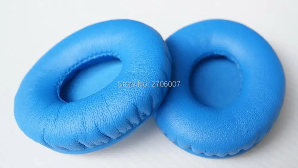 Orejeras de mantenimiento reemplazables para Beats By Dr Dre Solo 1,0 Solo1.0 Solo HD, auriculares azules (almohadillas para los oídos/cojín), calidad no destructiva