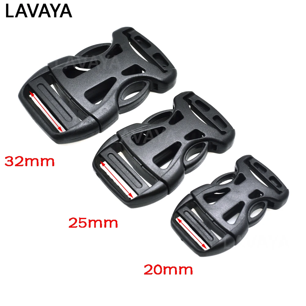 1pcs Webbing Size 20mm 25mm 32mm Buckle Plastic Mask Detach Buckle For Backpack Straps Safety Vests Outdoor Buckle