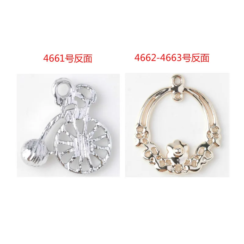 20 Pcs Fashion Sepeda Anting-Anting Drop Bunga Charm Giwang Telinga: Membuat Perhiasan Buatan Tangan DIY Bulang Aksesoris