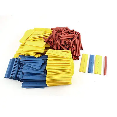 400pcs 2:1 Heat Shrink Tubing Tube Insulated Pipe Cover Cable Wrap 50mm 4 Sizes