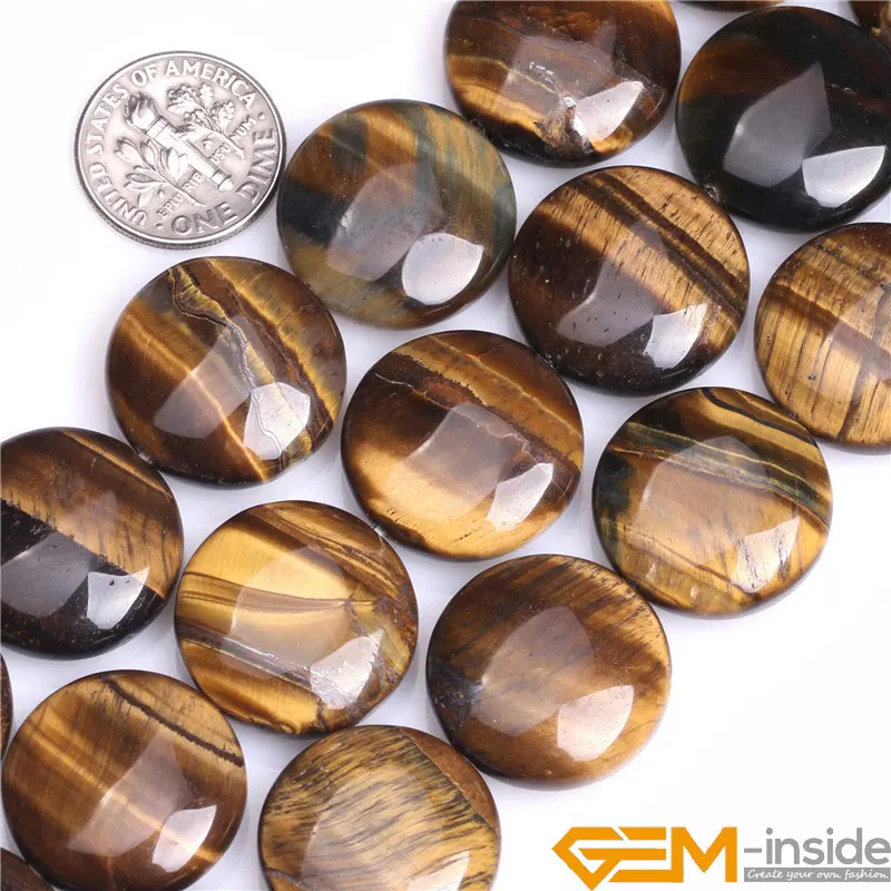 20mm Coin Beads Natural Stone Bead For Jewelry Making Indian Agates Moss Agates Sodalite Ocean Jaspers Jades Picture Jaspers 15\