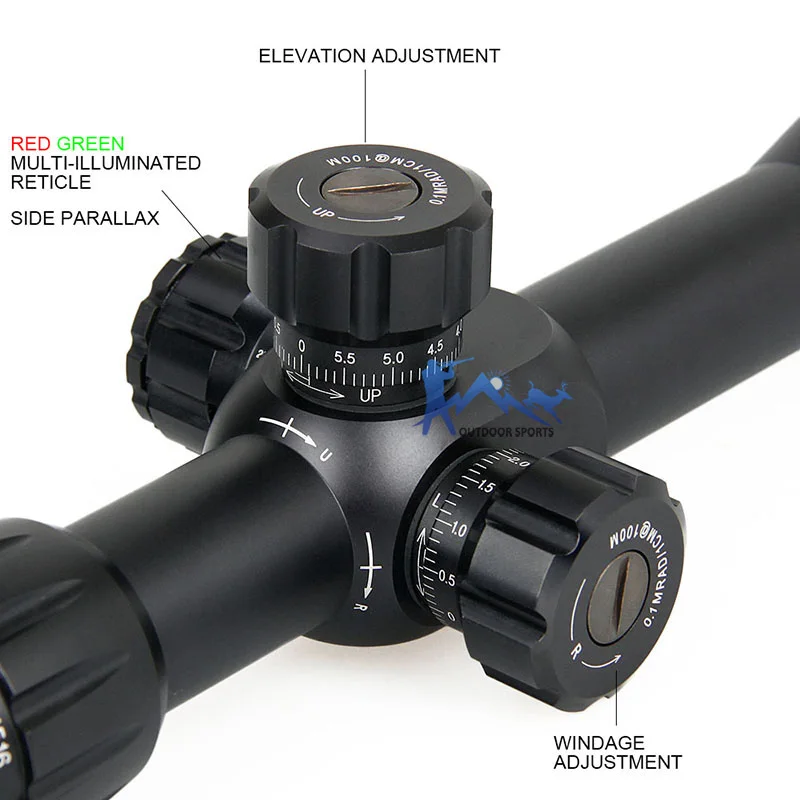 

Hunting Scope Tactical 4-16x42SFIRF Rifle Scope For CS Game Real Hunting Shooting OS1-0280