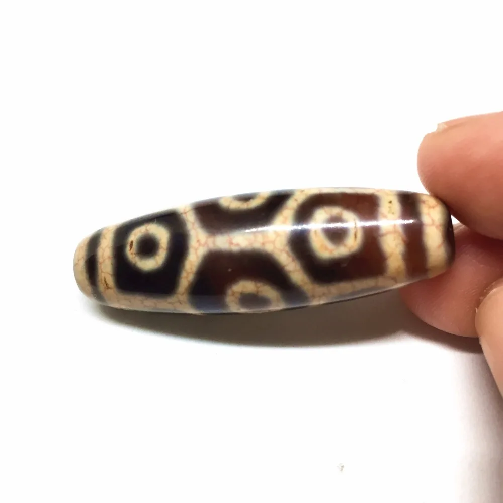 High Quality Rare Pattern Turtle Back 9 eyes Bloodshot inside Amulet Tibetan Dzi Beads for Bracelet DIY Jewelry Great Gifts