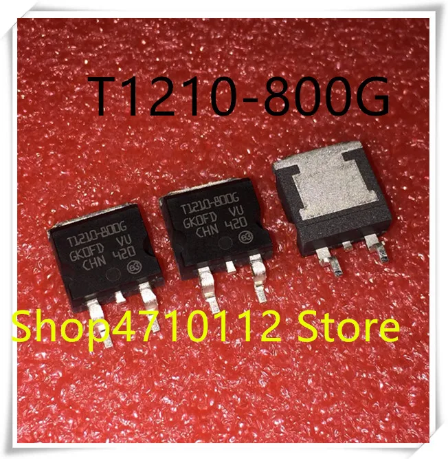 

NEW 5PCS/LOT T1210-800G-TR T1210-800G T1210-800 T1210 800G TO-263 IC