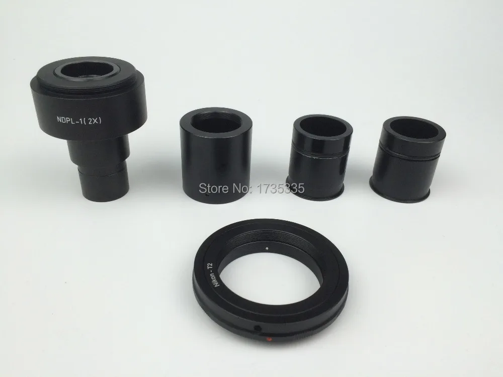 NIKON mikroskop Adapter untuk NIKON kamera, profesional kamera adaptor