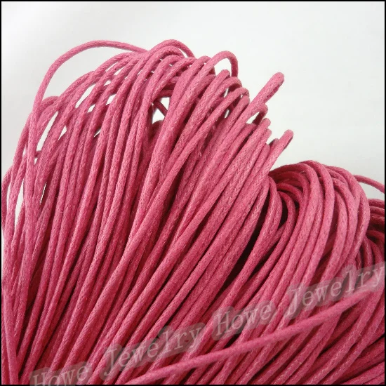 

1 Strand (84M) MEI color Waxed Cotton Cords Fit DIY bracelet & necklace jewelry making