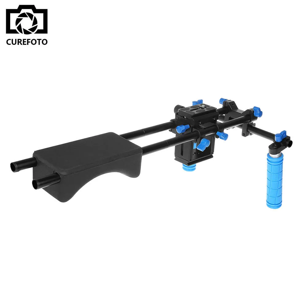 DSLR Rig Set Movie Kit Film Making System Shoulder Mount Support Follow Focus Matte Box for Digital SLR Camera Video Camcorder