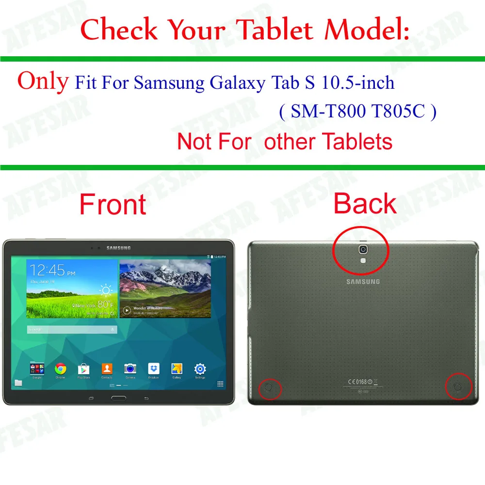 Smart Cover For Samsung Tab S 10.5