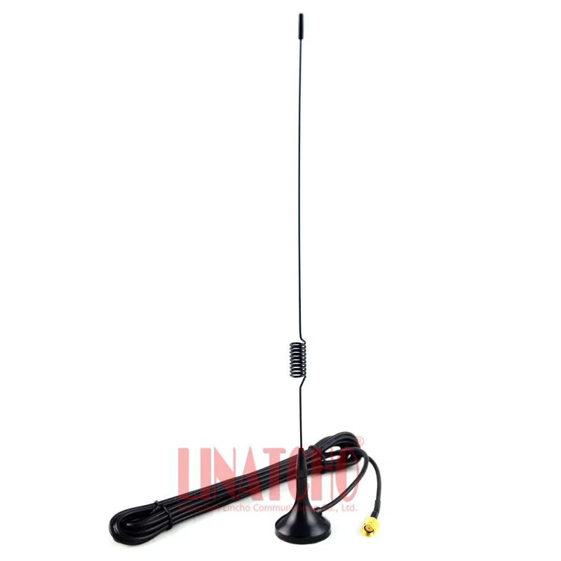 

dual band UT102 VX-3R VX-5R VX-7R FT-60R walkie talkie radio rg174 3 meters sma male sucker antenna