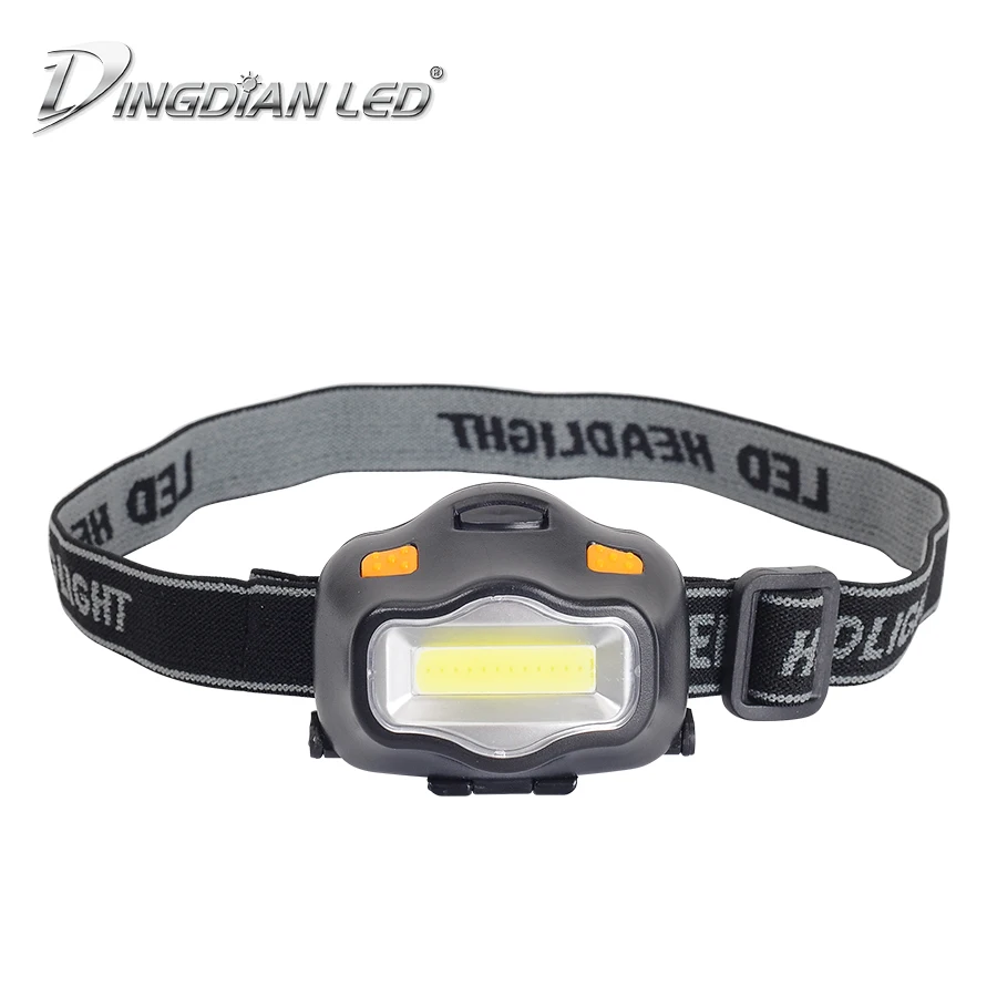 

LED Headlamp DC5V 3W AAA Battery 3W COB Flashlight Brightness Outdoor Headlight Headlamp Camping Emergency Spotlights Head Lamp