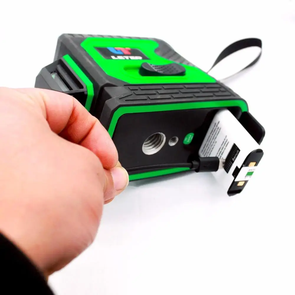 Nieuwe 3d Groene Laser Level 360 Graden 12 Lijnen Horizontale & Verticale Cross