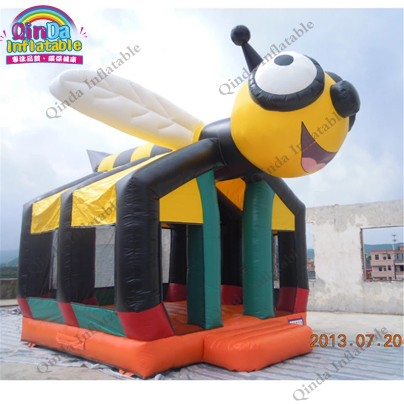 

Bouncing castles puzzle bouncy playgroud house for children's bad dog game jumping castle with air blower