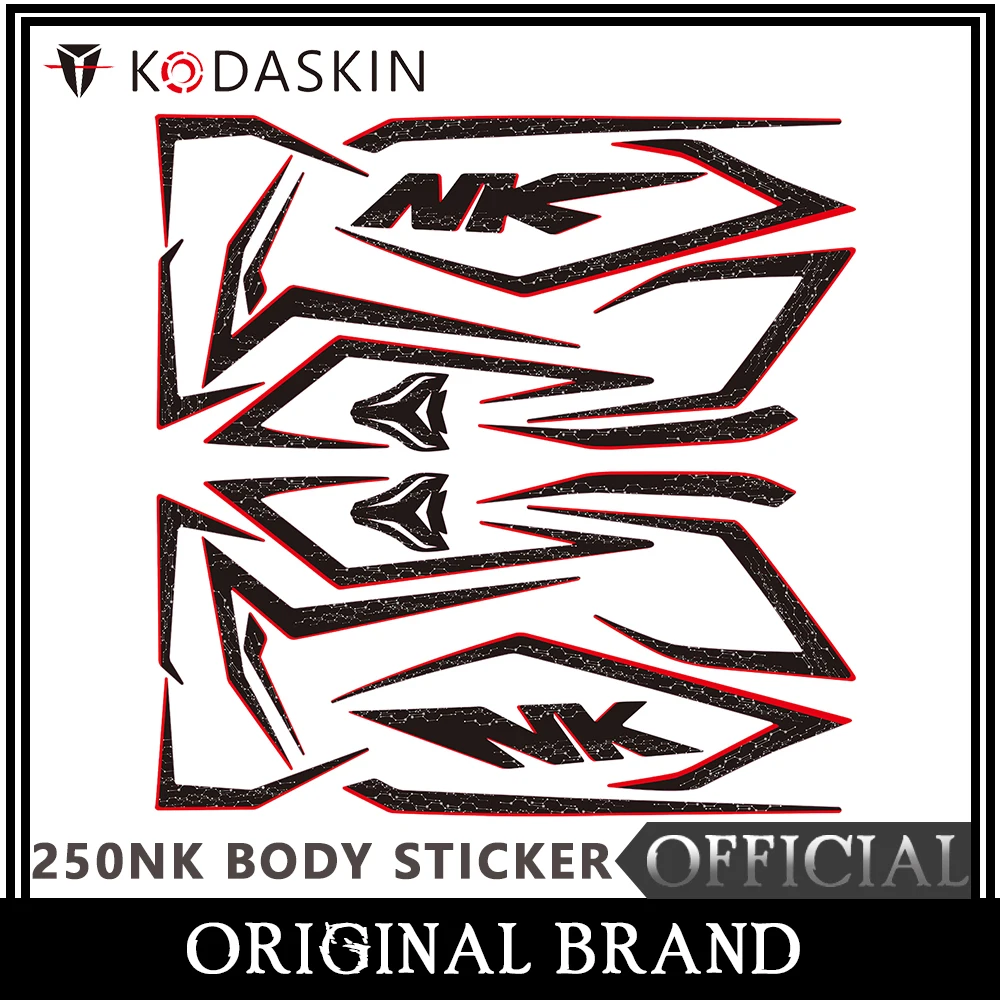 

KODASKIN Motorcycle For CFMOTO 250NK 2D Fairing Emblem Sticker Decal