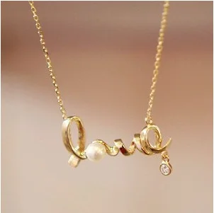 

2020 The New Custom Alloy Necklace Name Necklace Special Gift For Your Love Unique Gift personality Necklace