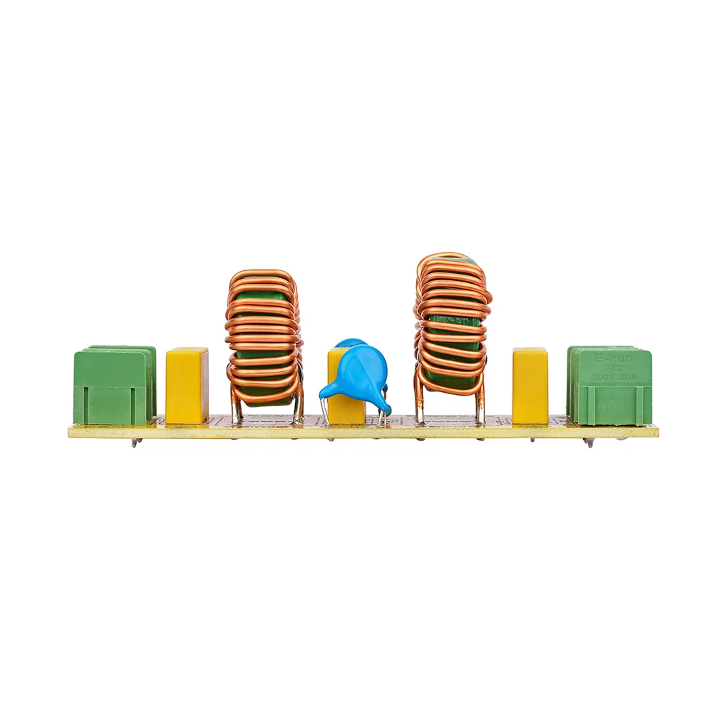 AIYIMA 18A สูงความถี่ AC Power กรอง EMI กรองโมดูล Anti-Jamming DIY สำหรับลำโพงเครื่องขยายเสียงโฮมเธียเตอร์