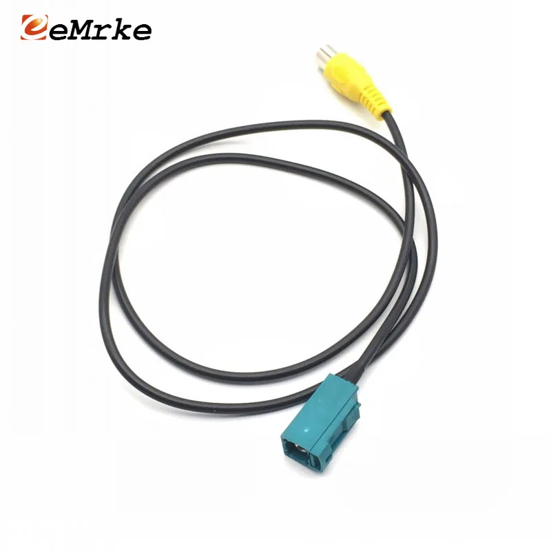 

EEMRKE for Benz for Volvo Car Camera Adaptor Fakra RCA Cable Plug to Original Screen Comand PCM 2.1 / PCM 3.0 / NTG2.5 / NTG4