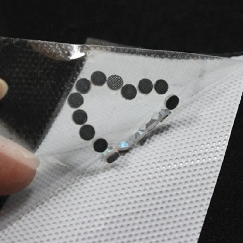 24cm Width 10m Hot Fix Rhinestone Paper Heat Transfer Mylar Tape Iron On Crystal Film Paper DIY HotFix Rhinestone Motif