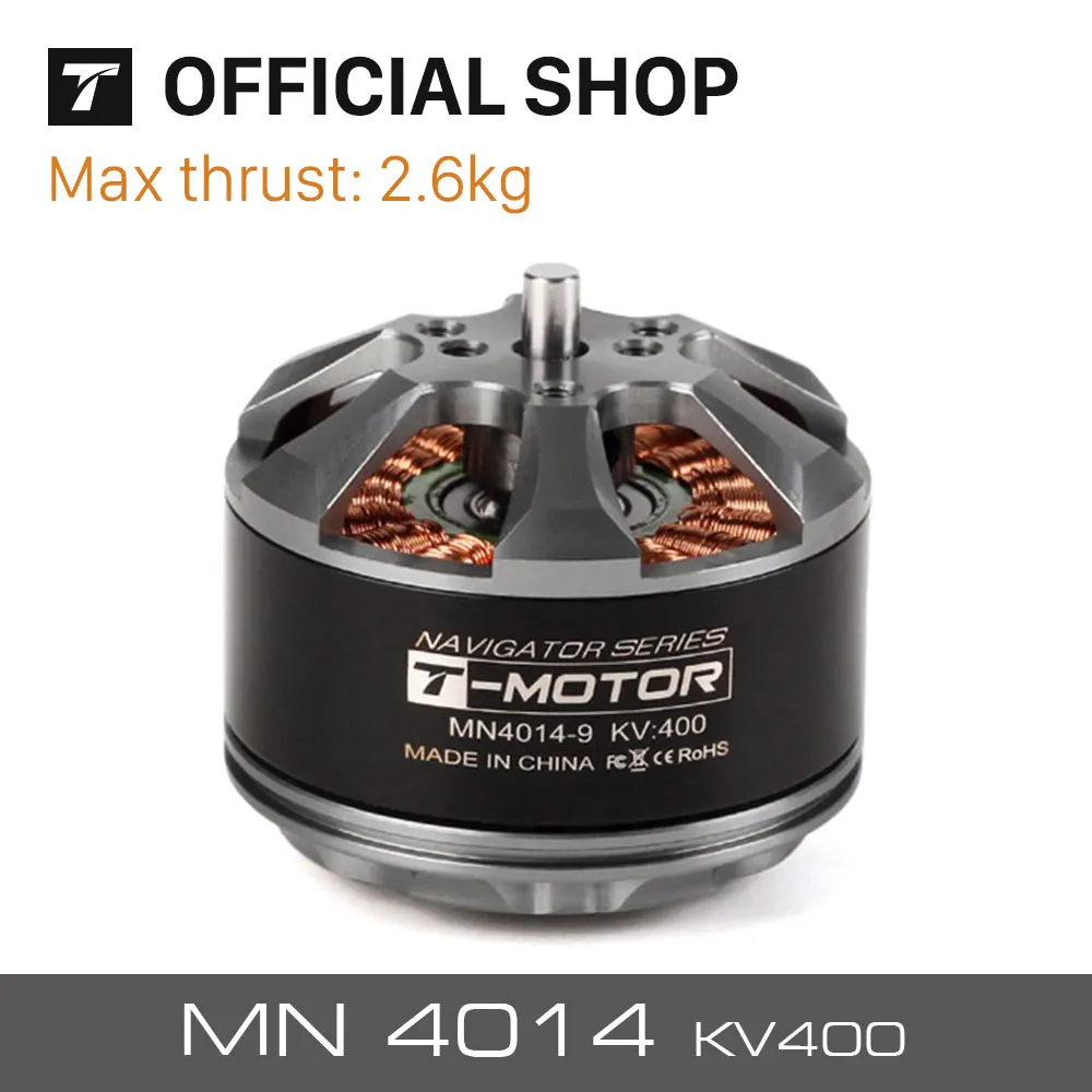 

T-motor High Performance MN4014 KV330 KV400 Outrunner Brushless Motor for hexacopter/Multi-copter