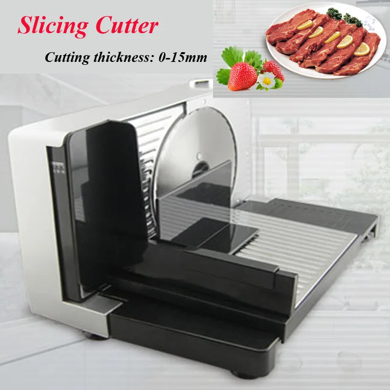 Haushalt Fleisch Slicer Elektrische Fleischwolf Mini Schneiden Maschine Hammel Rindfleisch Cutter