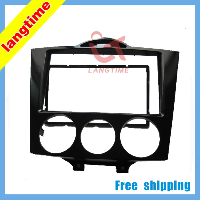 

Free shipping-Car refitting DVD frame,DVD panel,Dash Kit,Fascia,Radio Frame,Audio frame for 03-09 Mazda RX8,2DIN