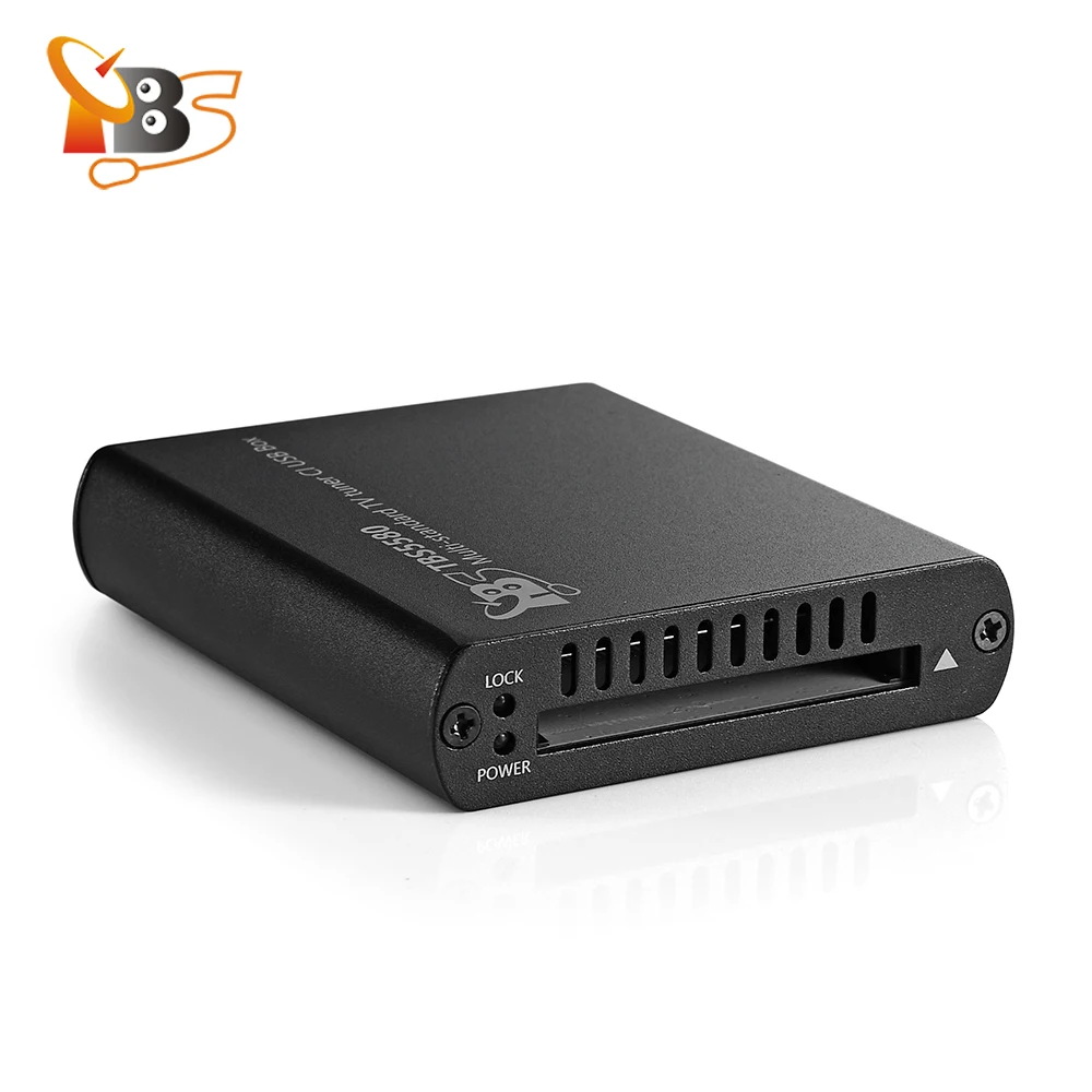 TBS5580 uniwersalny uniwersalny tuner telewizji cyfrowej CI USB Box dla DVB-S2X/S2/S/T2/T/C2/C/ISDB-T FTA szyfrowana płatna telewizja na PC