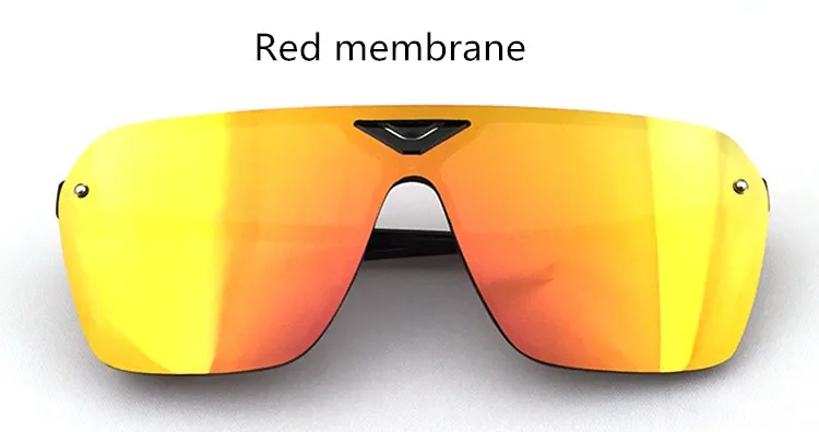 Neue Brille Kunststoff männlich fahren Sport Männer schillernde Sonnenbrille Männer Marke Designer trend ige Retro Sonnenbrille oculos de sol – Detail 7