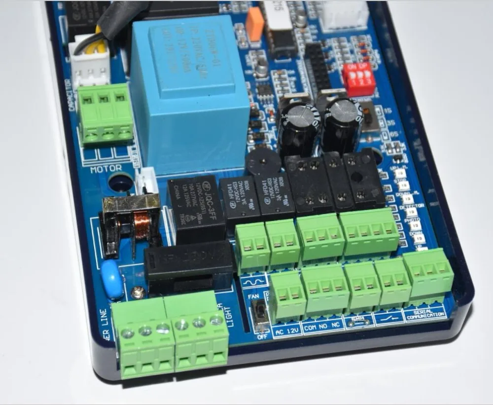 parking barrier circuit board card controller for automatic boom barrier gate wejoin motor 110V  220V AC(capacitor optional)