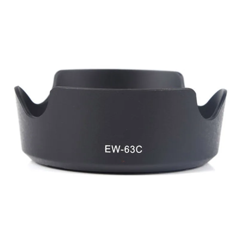 ใหม่เลนส์กล้องถ่ายรูป Hood 10Pcs EW-63C EW63C สำหรับ Canon EF-S 18-55มม.F/3.5-5.6 IS STM Gratis Ongkir