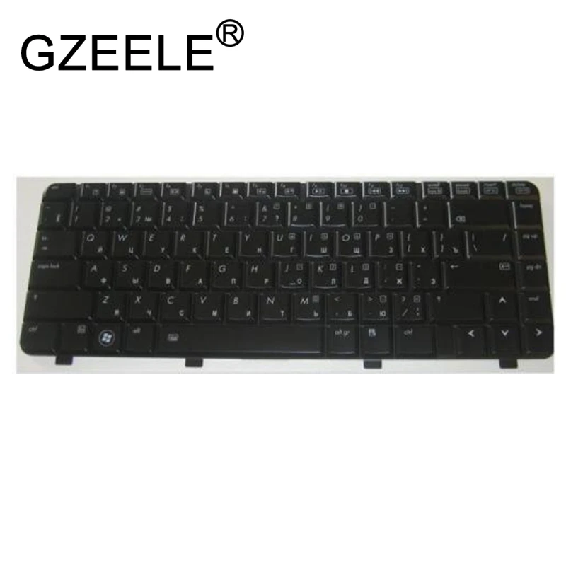 GZEELE Qwerty Keyboard Russian for HP DV3-2000 dv3t-2000 dv3-2100 dv3-2200 dv3-2300 RU Keyboard PK1306T3B06