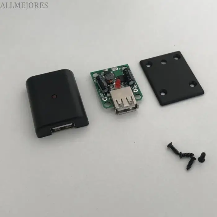 Banco de energía de Panel Solar, de 5V cargador USB, 2a, regulador de voltaje, 6V-20V, entrada de 5V, salida con indicador LED