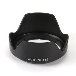 Lens Hood SH112 Bayonet for Sony 18-55mm f/3.5-5.6 16mm f/2.8 NEX-7 NEX-5N NEX-3