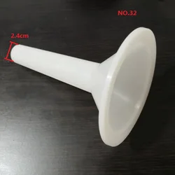 No.32 Meat Grinder Parts Plastic Filling sausage maker funnel 2.4CM 10.5CM