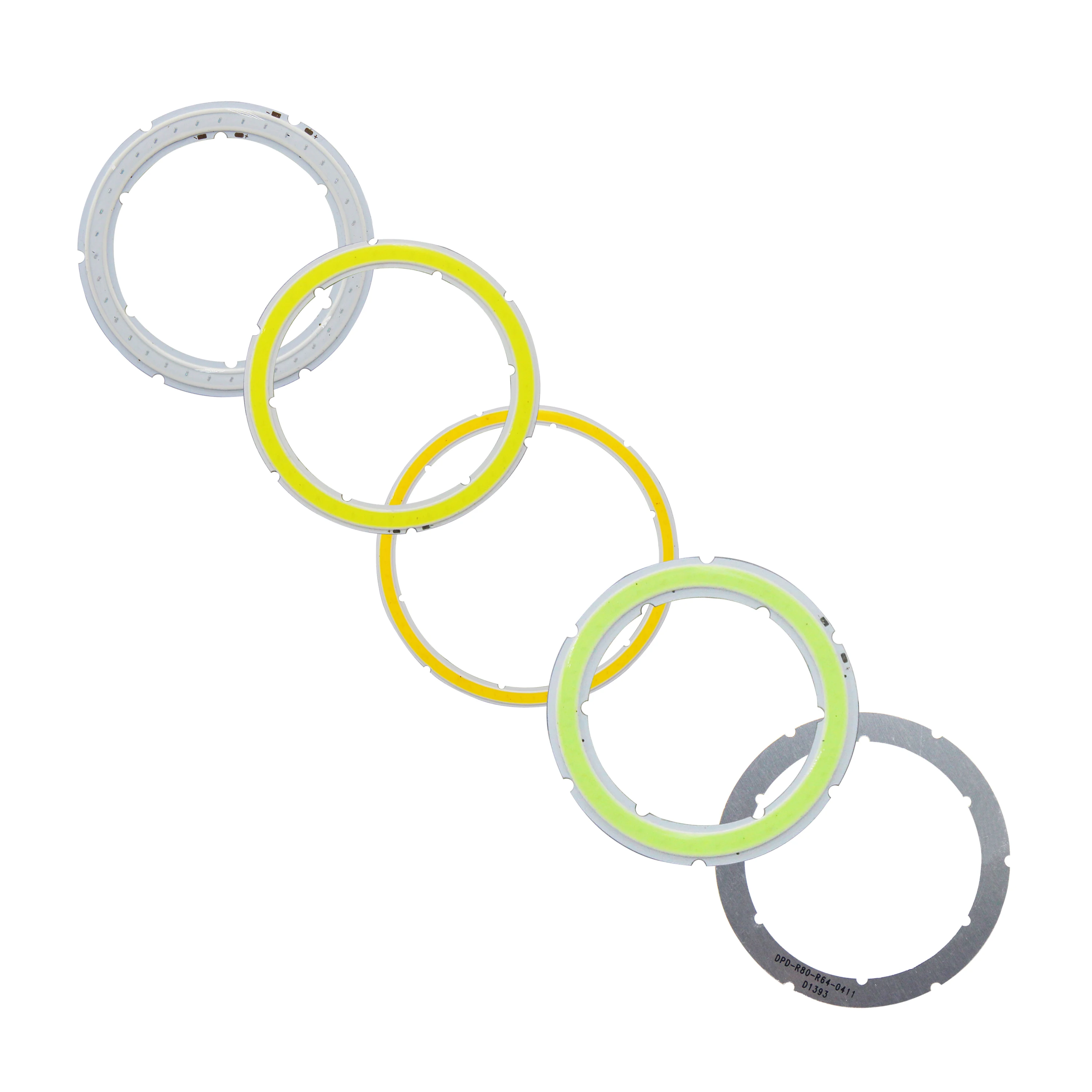 12V DC annular cob led light source ring shape 10W 15w angel eyes 30mm 120mm Warm cold white Ice blue cob chip for DIY lamp