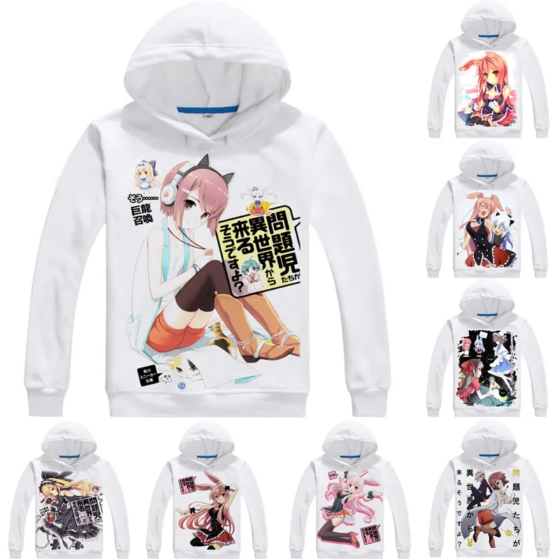 Coolprint Anime Hoodies A Dark Rabbit Has Seven Lives 3D Hoodies Multi-style Hooded Kurousagi Kuro Usagi Cosplay Sweatshirts