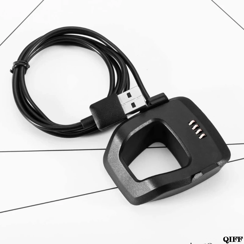 Drop Ship&Wholesale USB Charger Cradle Dock Cable for Garmin Forerunner 205 /305 GPS Smart Watch 1M APR29