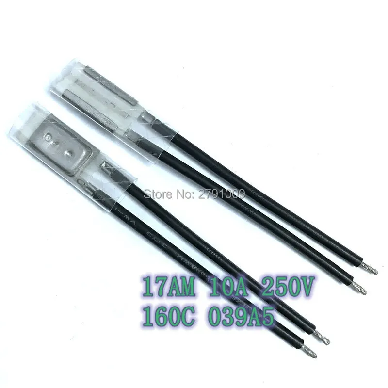 17AM 160 Degree 17AM 039A5 Normally Closed Overheat Protector Motor Power Temperature Switch 160 C NC 10A 250V 17AM039A5 Manual