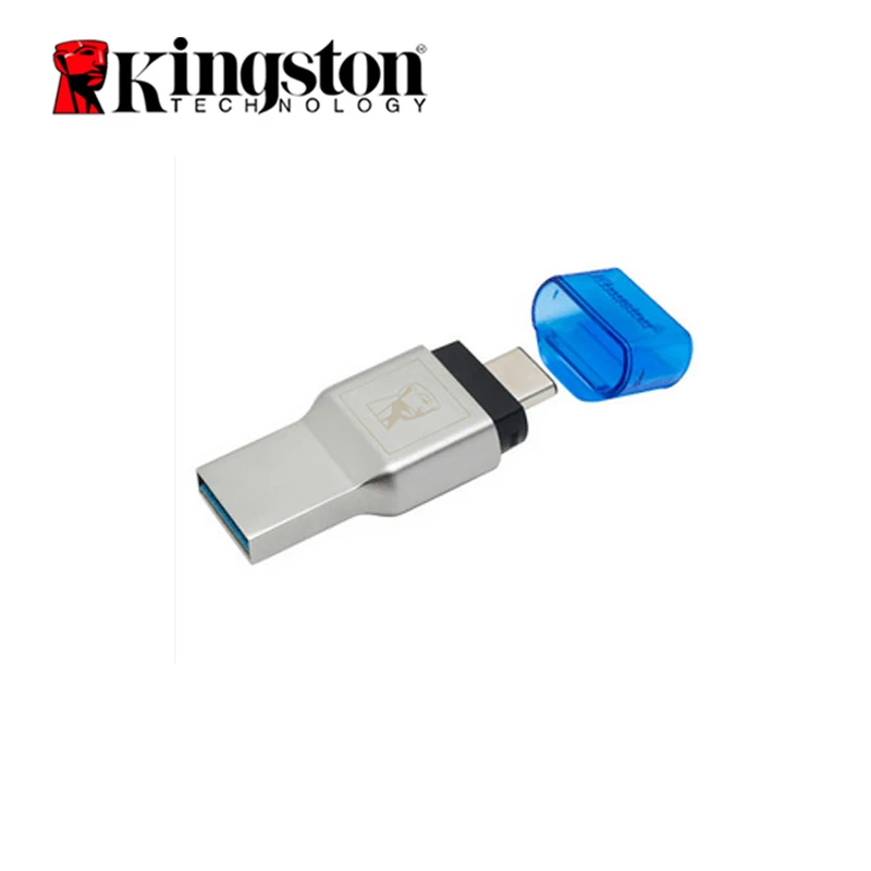Kingston Micro SD card reader USB3.1 high-speed dual interface supports computers,Type-C interfaces,smartphones,tablets