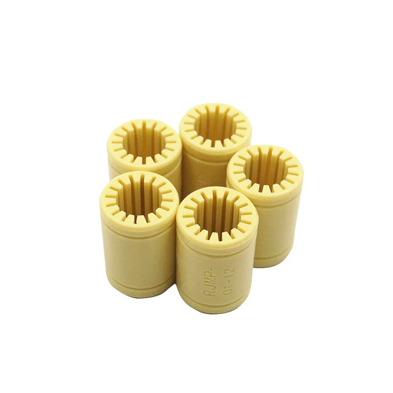 

5pcs 3D Printer Solid Plasticr Bearing ID 6/8/10/12mm shaft Igus Drylin RJMP-01-06/01-08/01-10/01-12