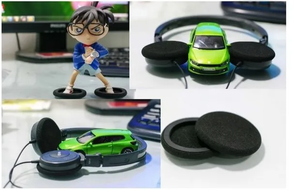 2 قطعة وسادة الأذن وسادة رغوة ل K420 K 420 402 403 K412P PX90 سماعات شحن مجاني