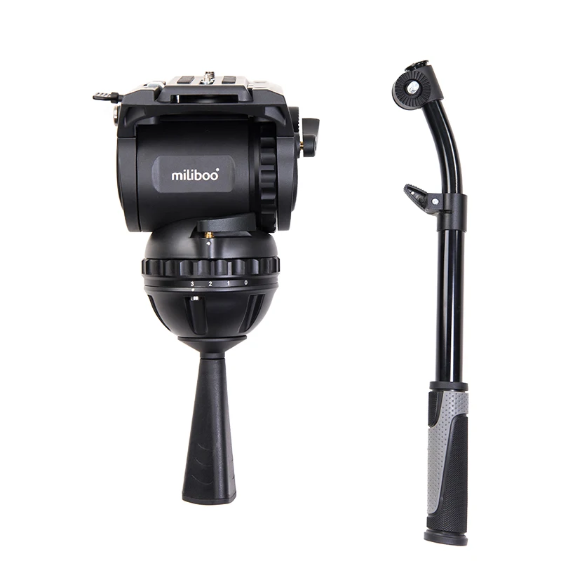 

miliboo M15 Professional Tripod Head for Broadcast Moving Shooting Load -Bearing 20 kg