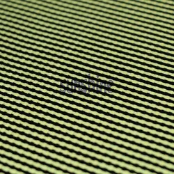 185gsm Carbon Aramid Fiber Hybrid Fabric Yellow Plain woven  Hollow Sq  Factory Outlet