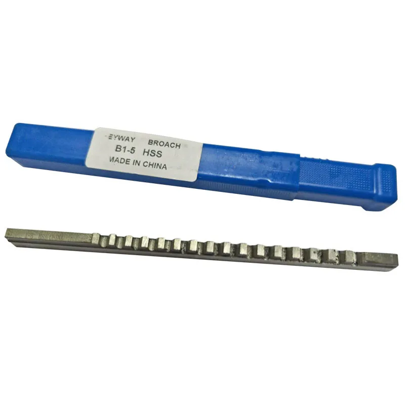Broccia per chiavetta di tipo Push 4mm 5mm B1 strumenti di broccia per broccia di dimensioni metriche per utensile per Router di CNC per la lavorazione dei metalli del Router di CNC